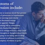 Causes and symptoms of depression